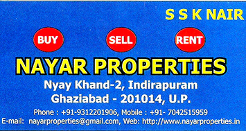 Nayar Properties(Ad not verified)
